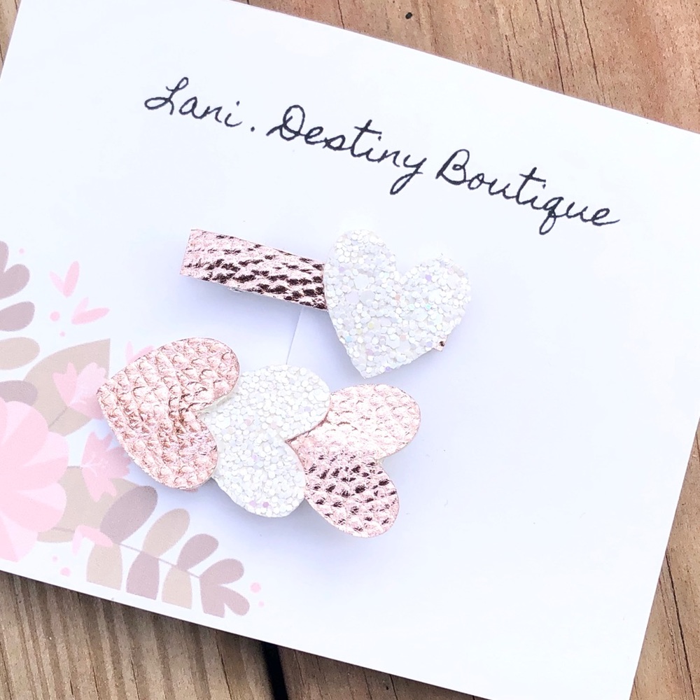 Valentine’s Alligator Clips Baby, Toddler, Kids